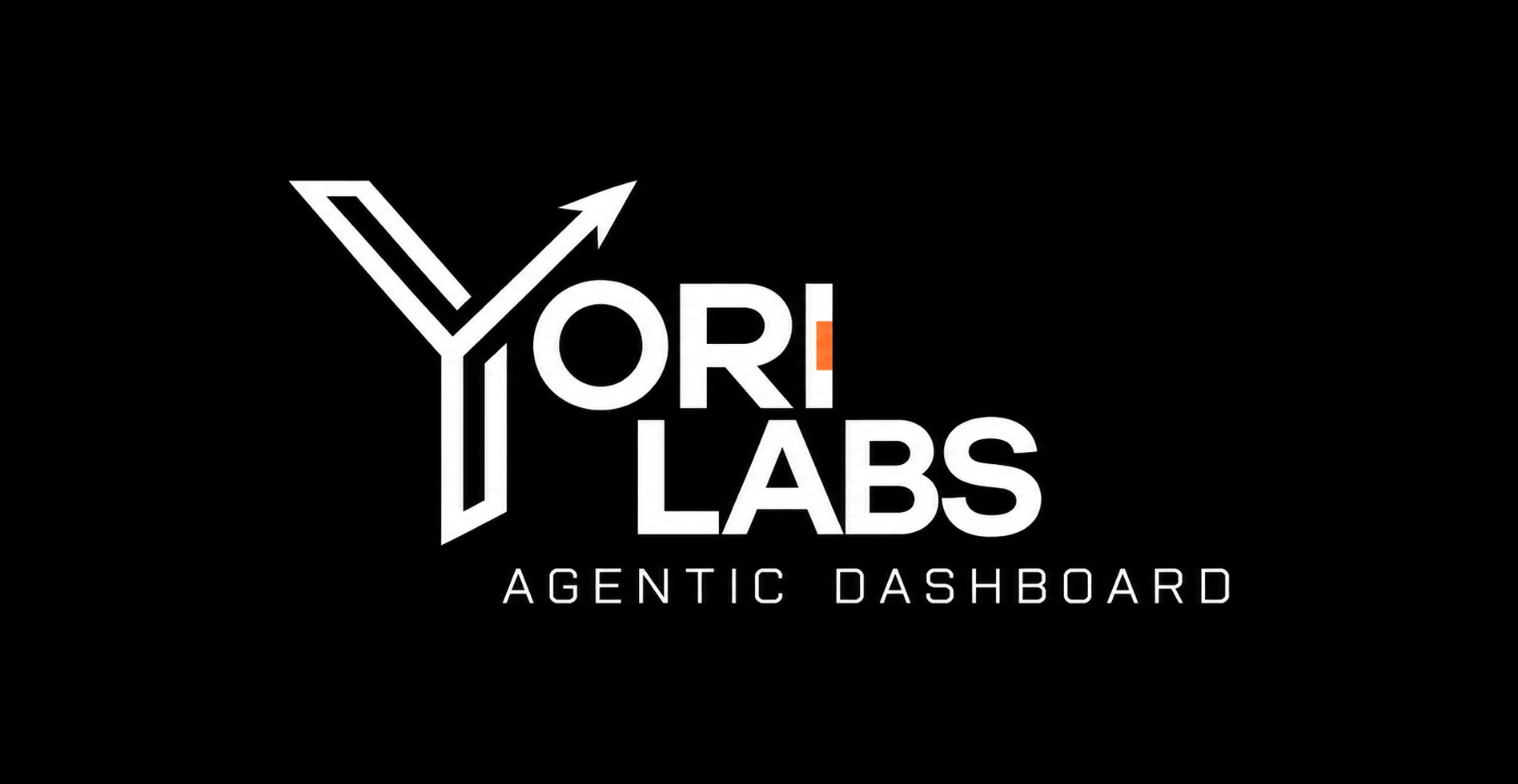 The Yori Labs Agentic Dashboard mark: the Yori Labs arrow monogram above the words Agentic Dashboard